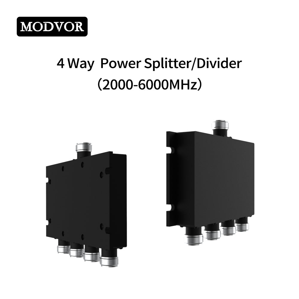 4-way RF power splitter