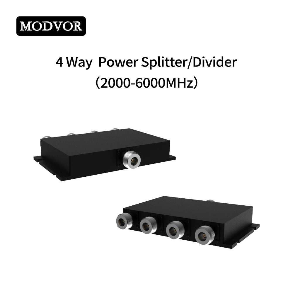 N-female RF splitter