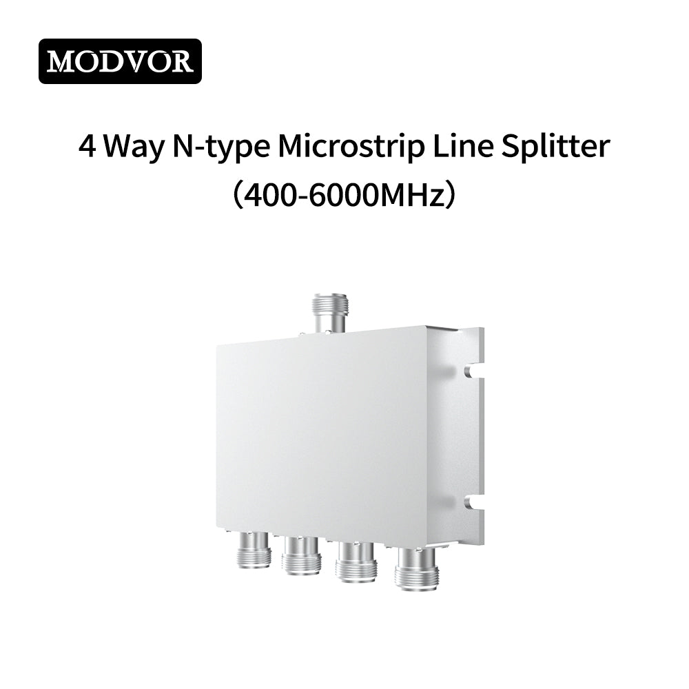 microstrip line coaxial splitter