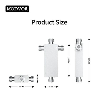3-way microstrip splitter