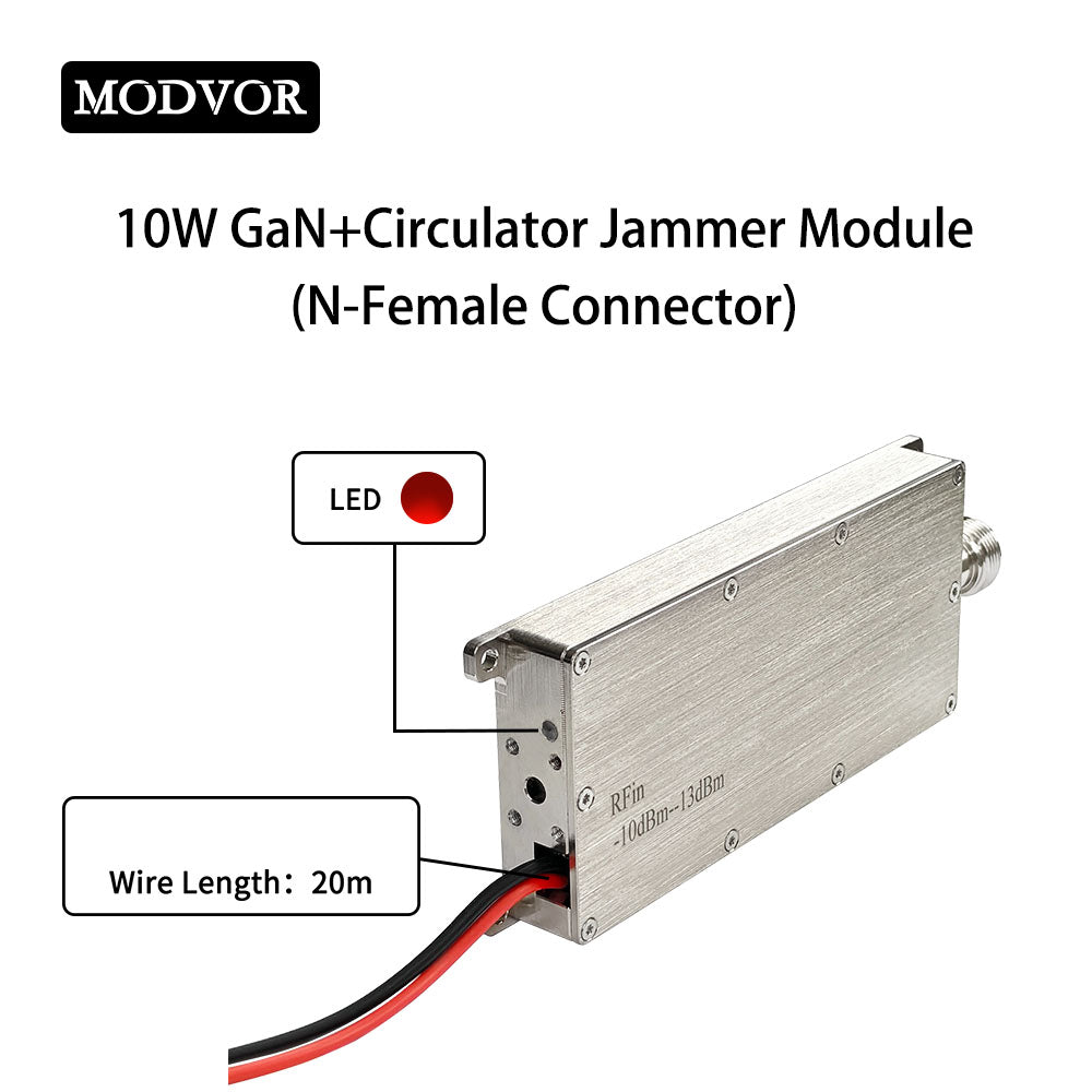 10W uav jamming system