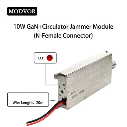 10W uav jamming system