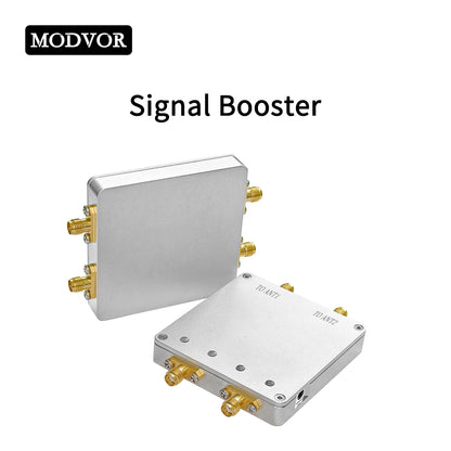 7.2G&2.4GHz 4W Dual-Band Signal Booster – Drone & WiFi Link Extender with Ultra-Low Noise, Wide DC Input and Plug-and-Play Operation