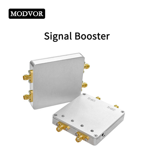 7.2G&7.2G Dual-Band 4W Signal Booster – Drone & WiFi 5/6/7 Link Extender with Ultra-Low Noise, 7-36V DC Input & 80X Power