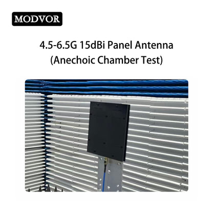 4500-6500MHz 15dBi Directional Panel Antenna, 5.2G 5.8G High Gain Long Range Drone Antenna for UAV Communication Signal Transmission