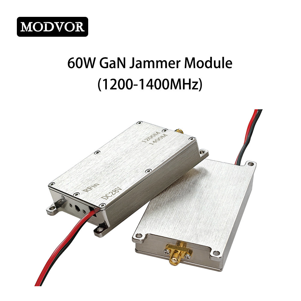 60W GaN anti‑drone jammer module