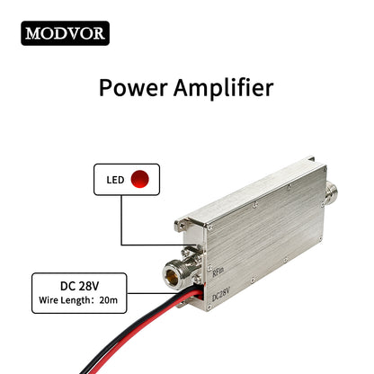 1.4GHz 30W RF Power Amplifier with Circulator – Extended-Range L-Band Transmit Module for UAV Telemetry, Drone Command Links & Fixed Wireless Backhaul