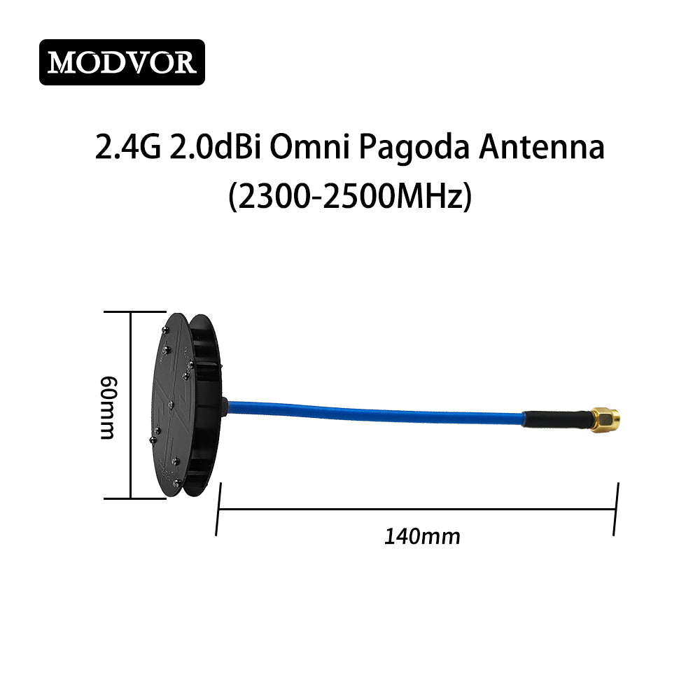 2.4 omni pagoda antenna