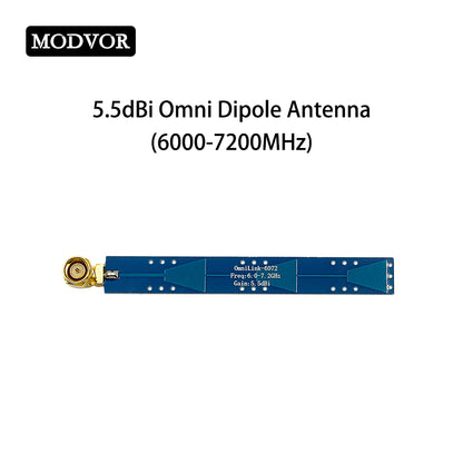 6.0-7.2 GHz 5.5dBi wielozakresowa dookólna antena zewnętrzna o wysokim zysku do WiFi 6E, zewnętrznego hotspota, bezprzewodowej stacji bazowej i bramki IoT