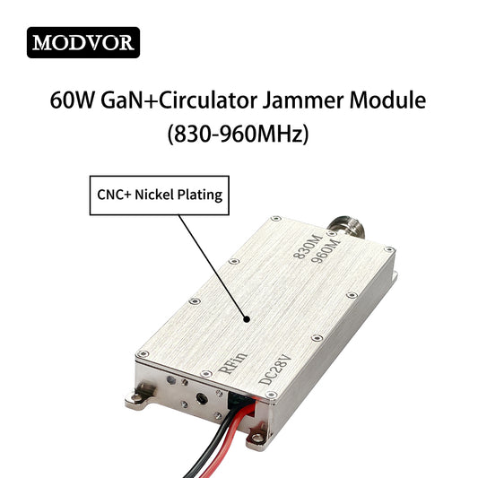 60W GaN RF jammer module