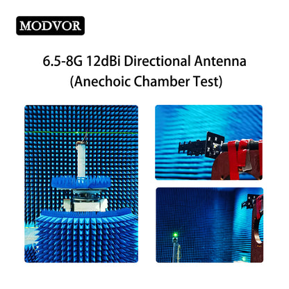 6500-8000MHz 12dBi Directional Airborne Antenna