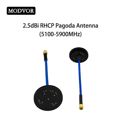 2.5dBi pagoda antenna fpv