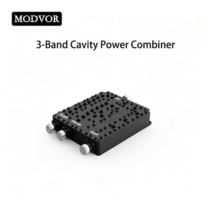 3-band cavity combiner