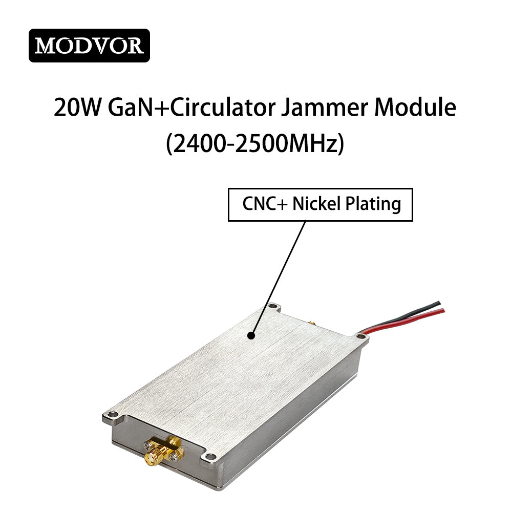 Drone RF Jammer with Circulator