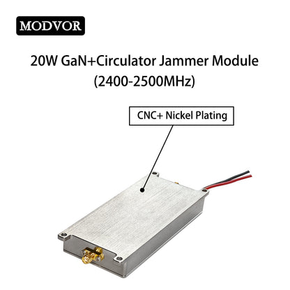 Drone RF Jammer with Circulator