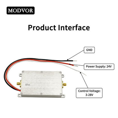 5.2GHz 5W RF Power Amplifier – 37dBm Output, SMA-K for UAV Video, Telemetry & 5GHz Fixed Wireless