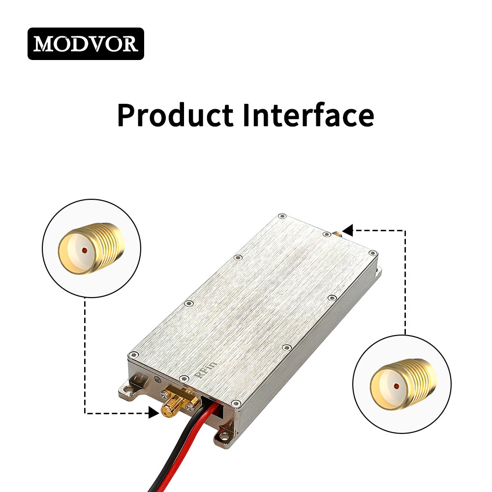 Wzmacniacz mocy RF 3,5 GHz 50 W do infrastruktury 5G, punkt-punkt i łączności satelitarnej – 3,4-3,6 GHz, moc wyjściowa 47 dBm