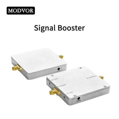 2.4G&5.8G 4W Dual-Band Signal Booster – For WiFi, Bluetooth, LoRa & Industrial IoT with 80X Power and Plug-and-Play Operation