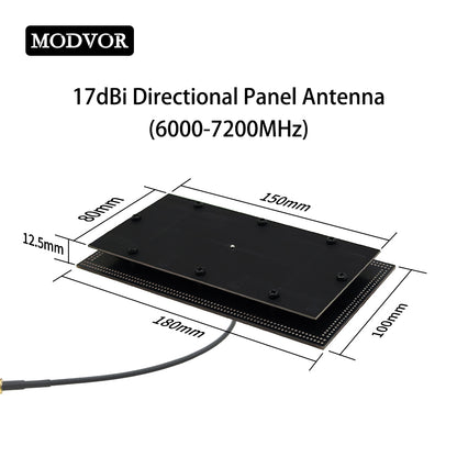 17dBi wideband patch antenna
