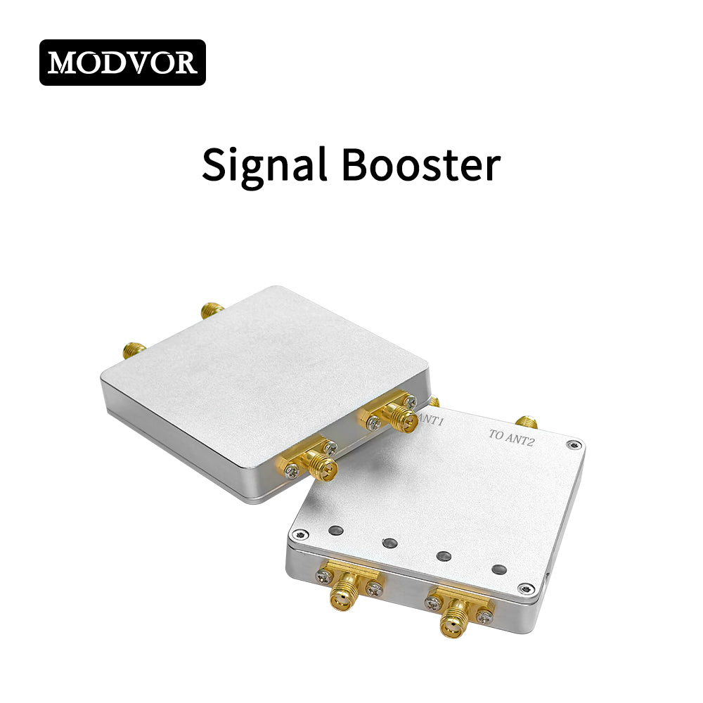 7.2G&2.4GHz 4W Dual-Band Signal Booster – Drone & WiFi Link Extender with Ultra-Low Noise, Wide DC Input and Plug-and-Play Operation