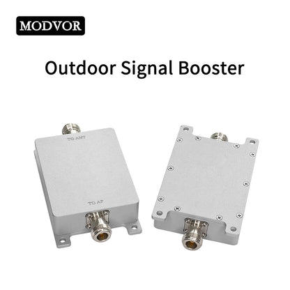 5.8GHz 5W Waterproof Signal Booster – All-Weather Bidirectional Amplifier for UAV FPV Video, Telemetry & 5.8GHz ISM Backhaul with N-Male Interface