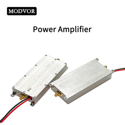 Wzmacniacz mocy RF 5,8 GHz 10 W do wideo FPV, downlinku dronów i systemów bezprzewodowych – 5,725-5,85 GHz, wyjście 40 dBm