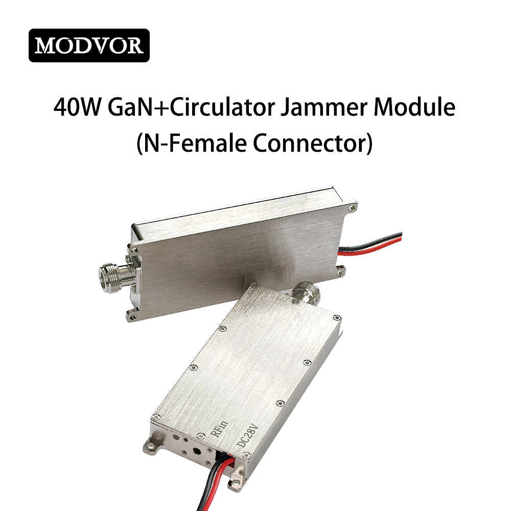 GaN+circulator anti drone system