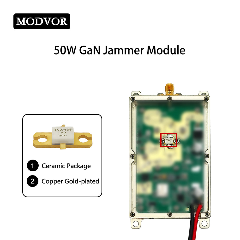 high power drone RF jamming module