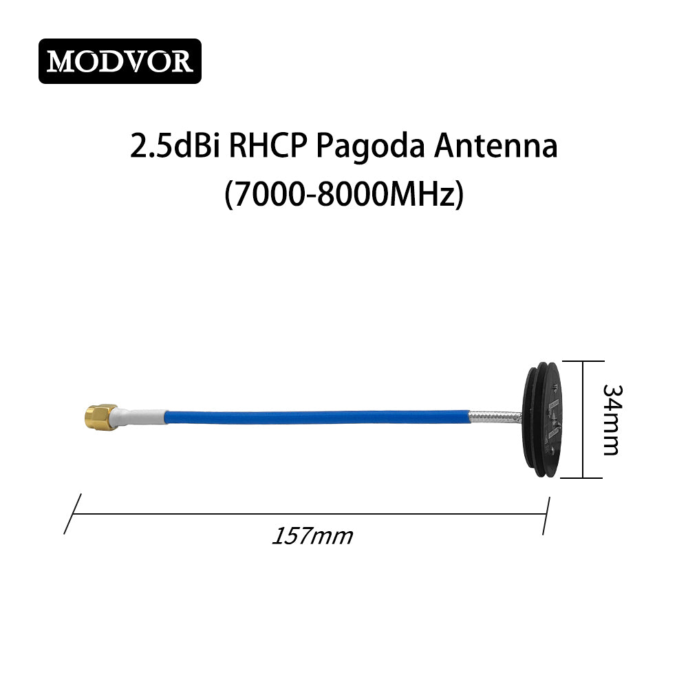 long range FPV video transmission antenna